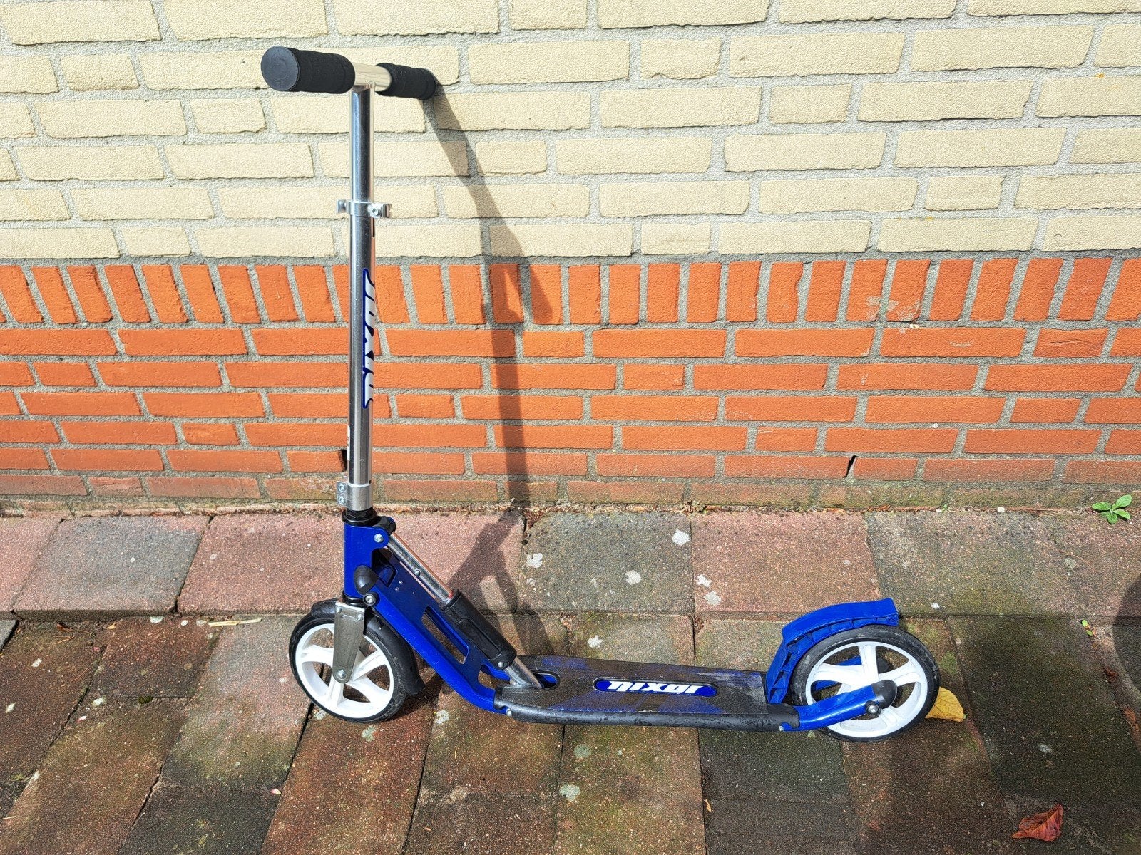Inklapbare Nixor Step (Blauw en Zilver), Fietsen en Brommers, Steps, Ophalen, Gebruikt, Gewone step, Nixor