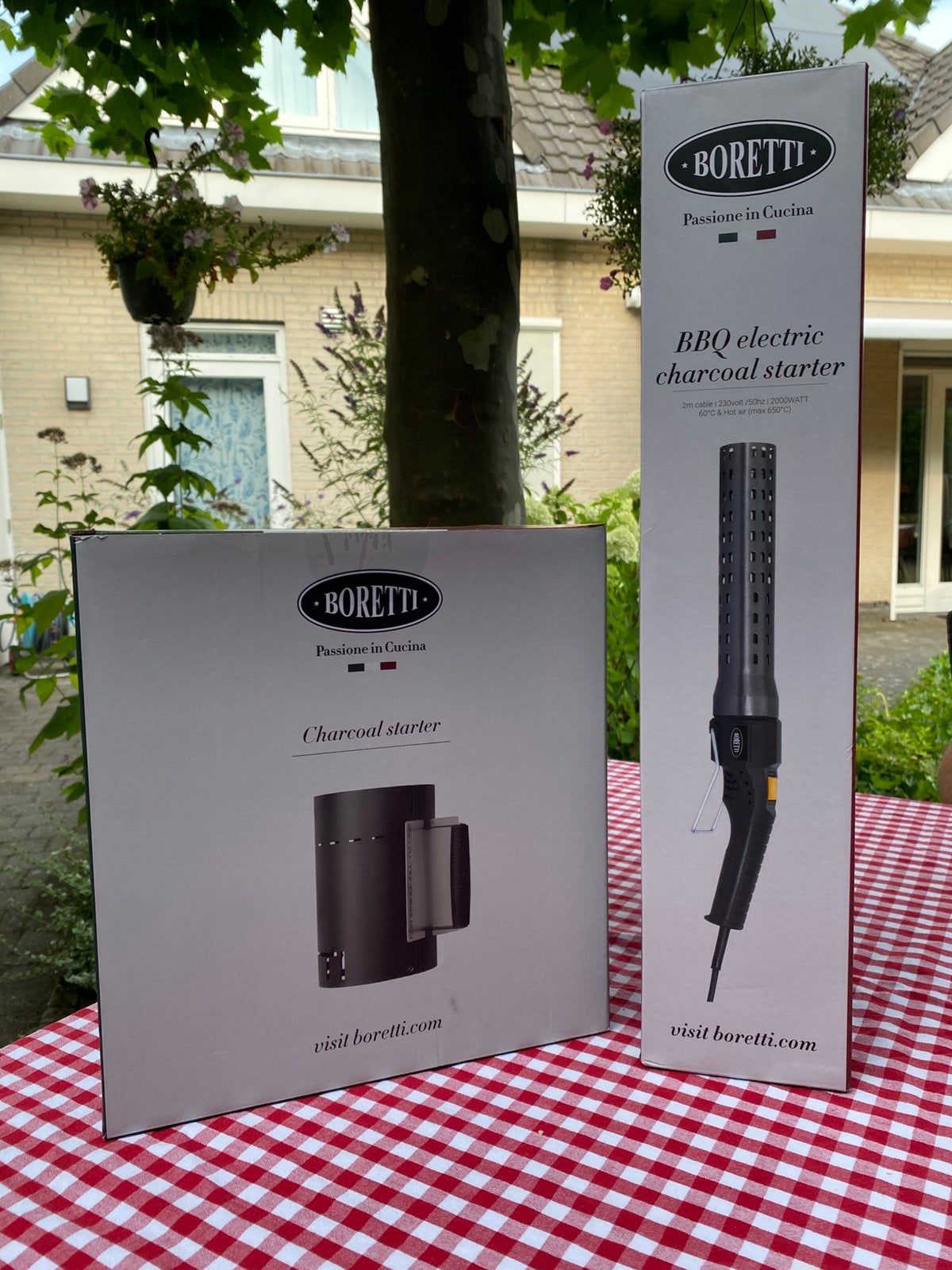 Boretti charcoal starter set, Ophalen, Nieuw