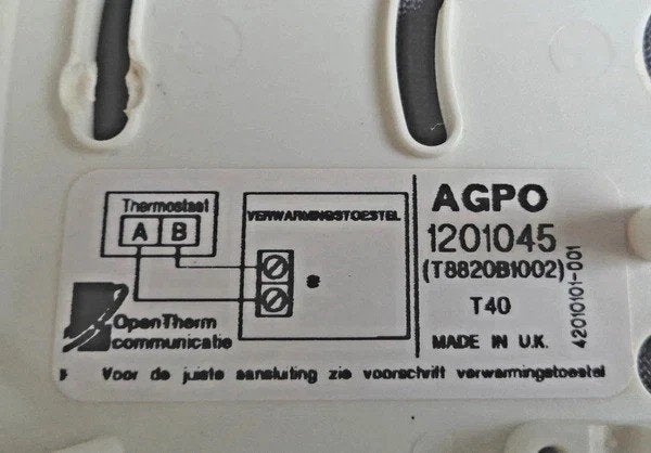 Agpo Agpotherm Plus modulerende ruimtethermostaat, Coolsingel 104, 3011 AG Rotterdam, Netherlands, Verzenden, Zo goed als nieuw