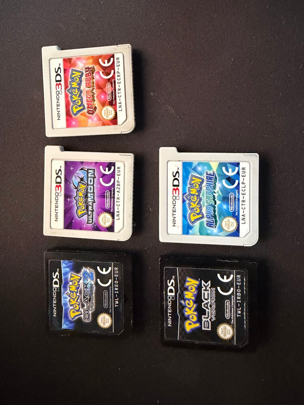 Pokémon DS/3DS games: Omega Ruby, Ultra Moon, Alpha Sapphire, Online, Gebruikt, Verzenden, 1 speler