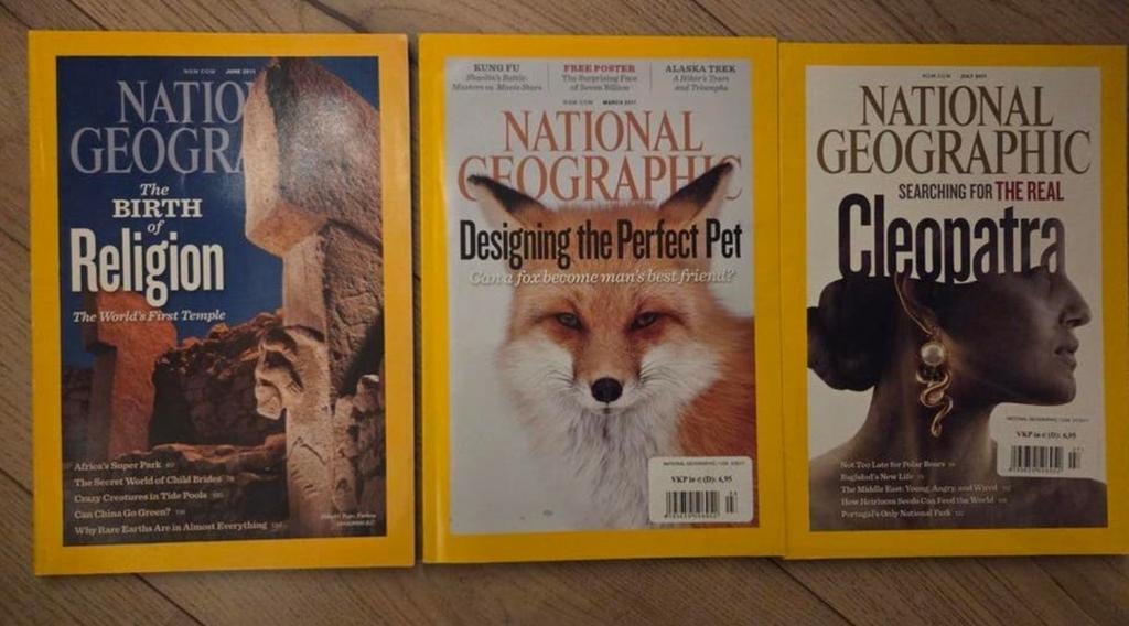 National Geographic tijdschriften, Ophalen of Verzenden, Zo goed als nieuw, Wetenschap en Natuur