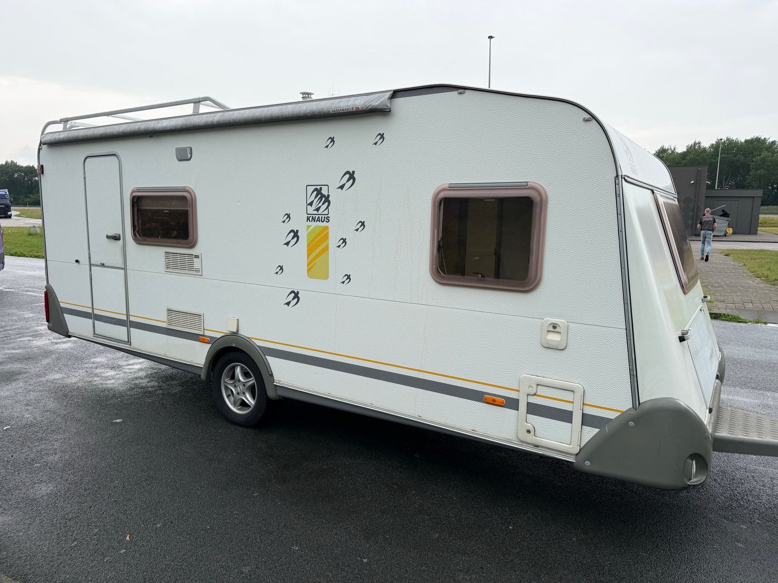 Knaus 550 kmfe / TKM stapelbed 6 persoons uifel, Rondzit, Bedrijf, Meer dan 6, 6 tot 7 meter