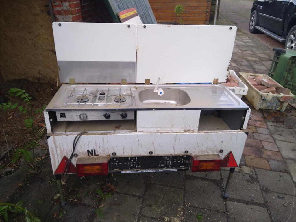 Buiten keuken, Caravans en Kamperen, Kampeeraccessoires, Ophalen of Verzenden