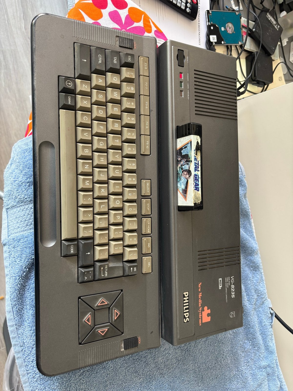 Philips NMS 8235 MSX - Drive defect, verder goede staat, Spelcomputers en Games, Spelcomputers | Overige, Gebruikt, Overige merken