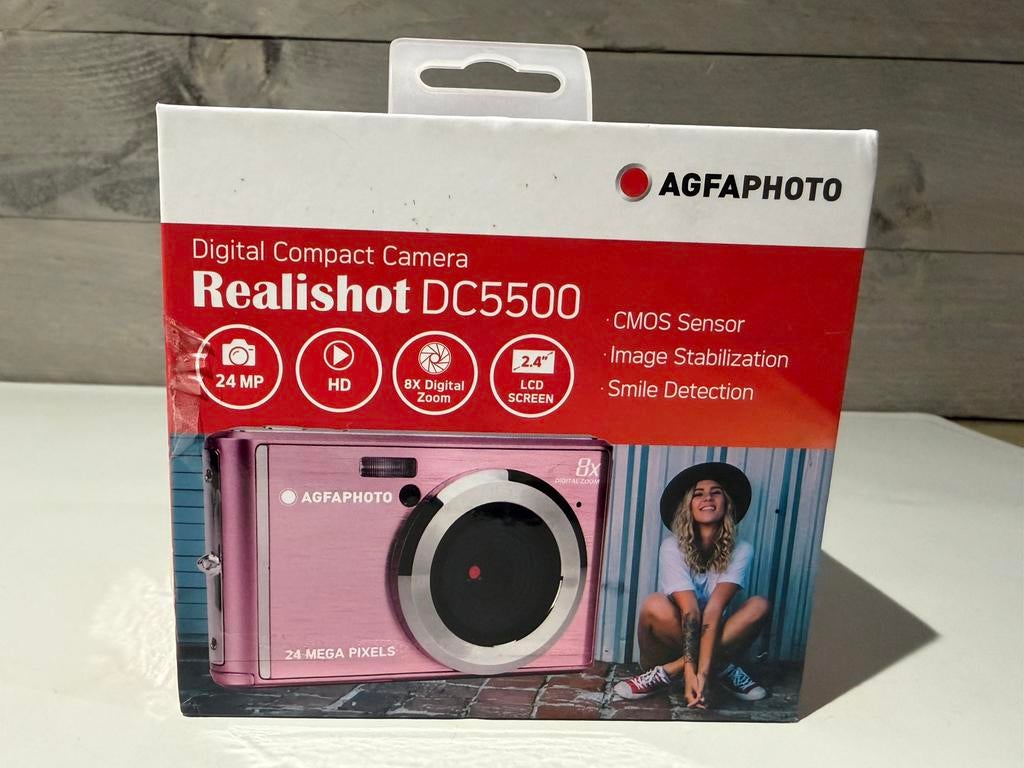AGFA DC5500 Digital Camera Pink, Ophalen of Verzenden, Zo goed als nieuw, Nvt, Nvt