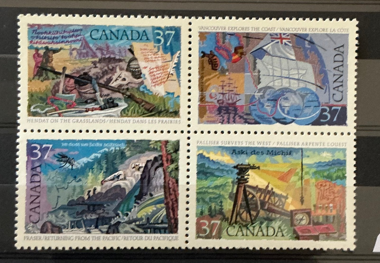 CANADA NRS. 1079/82, Ophalen of Verzenden, Postfris, Noord-Amerika