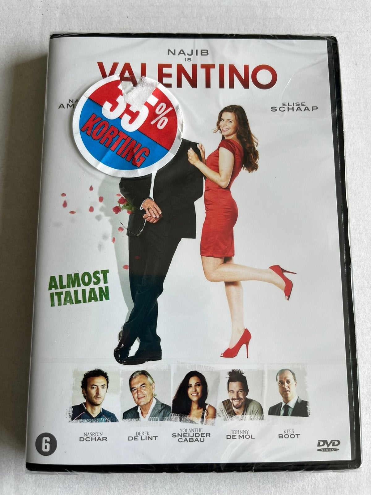 Valentino DVD - Najib Amhali - nieuw, Cd's en Dvd's, Breedbeeld, Vanaf 6 jaar, Nieuw in verpakking, Ophalen of Verzenden