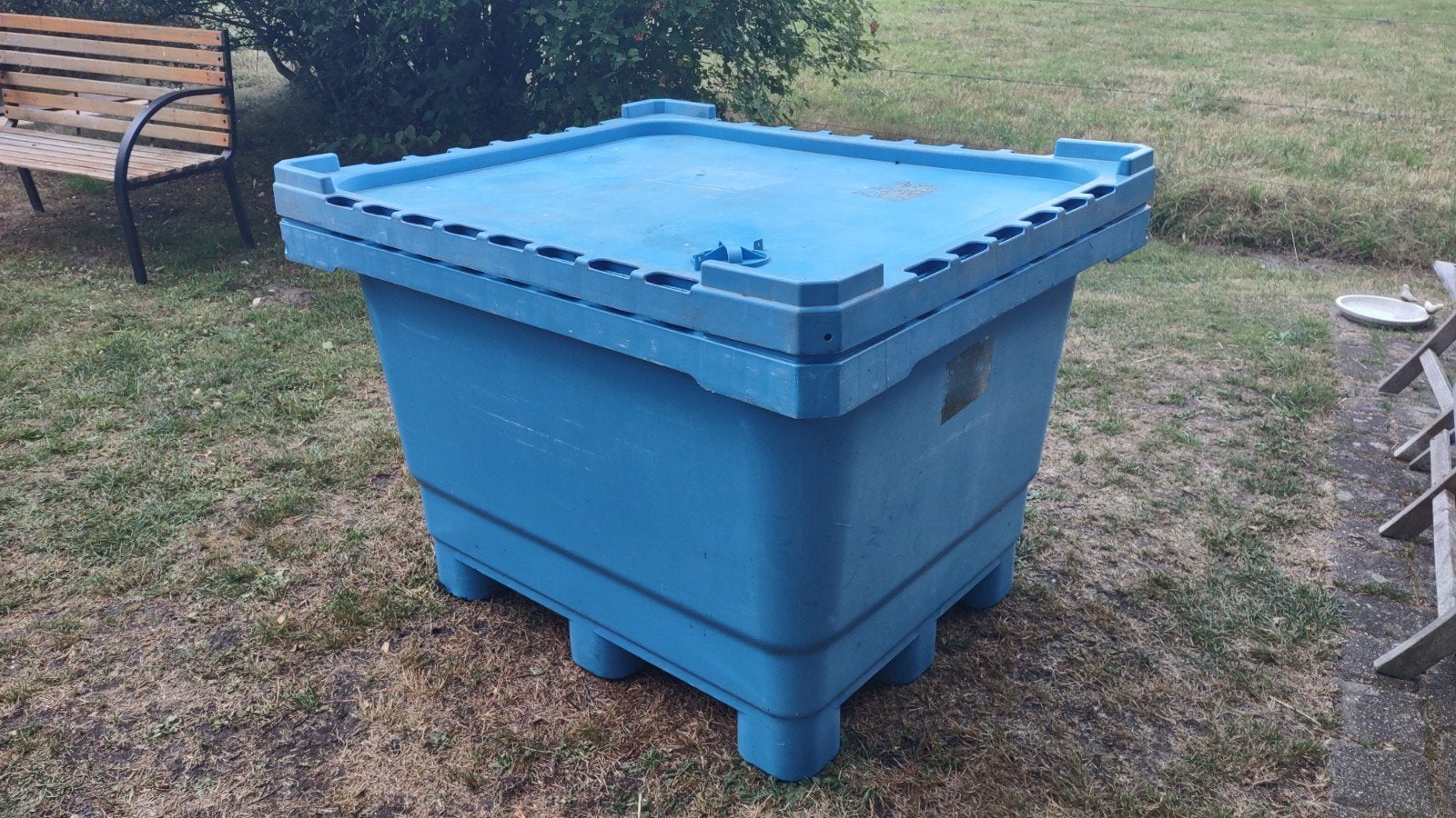 watervat 500L, Ophalen, Gebruikt, 100 cm of meer, 60 cm of meer