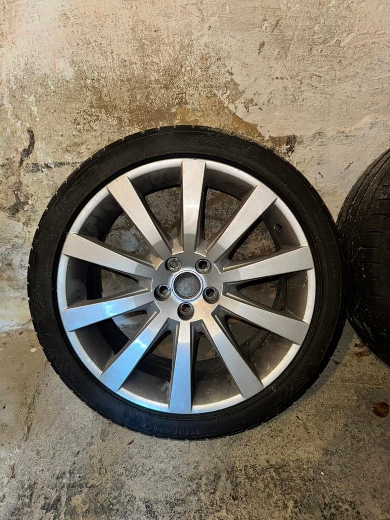 Originele Jaguar XF Velgen 19 inch 9J 5x108, Auto-onderdelen, Banden en Velgen, Velg(en), Personenwagen, Ophalen, 19 inch