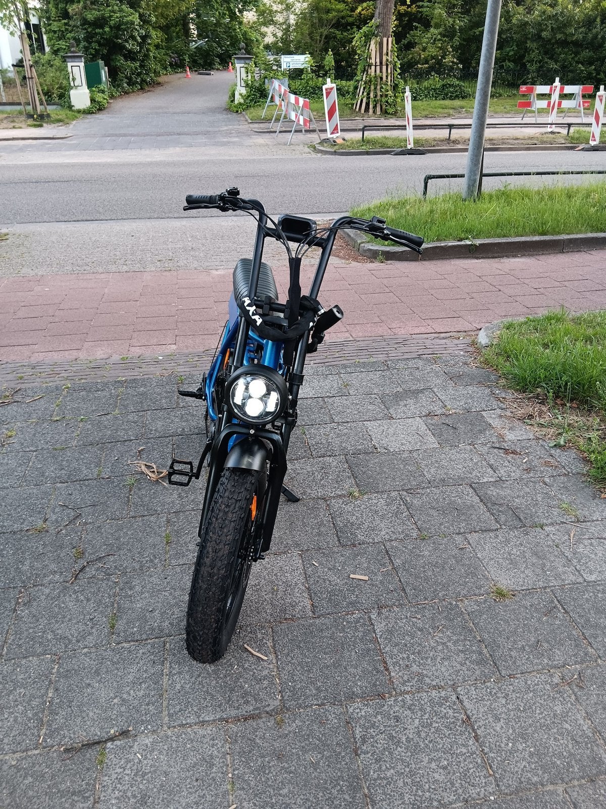 AGM GT250 2 persoons blauwe fatbike, Ophalen, Zo goed als nieuw, Overige merken