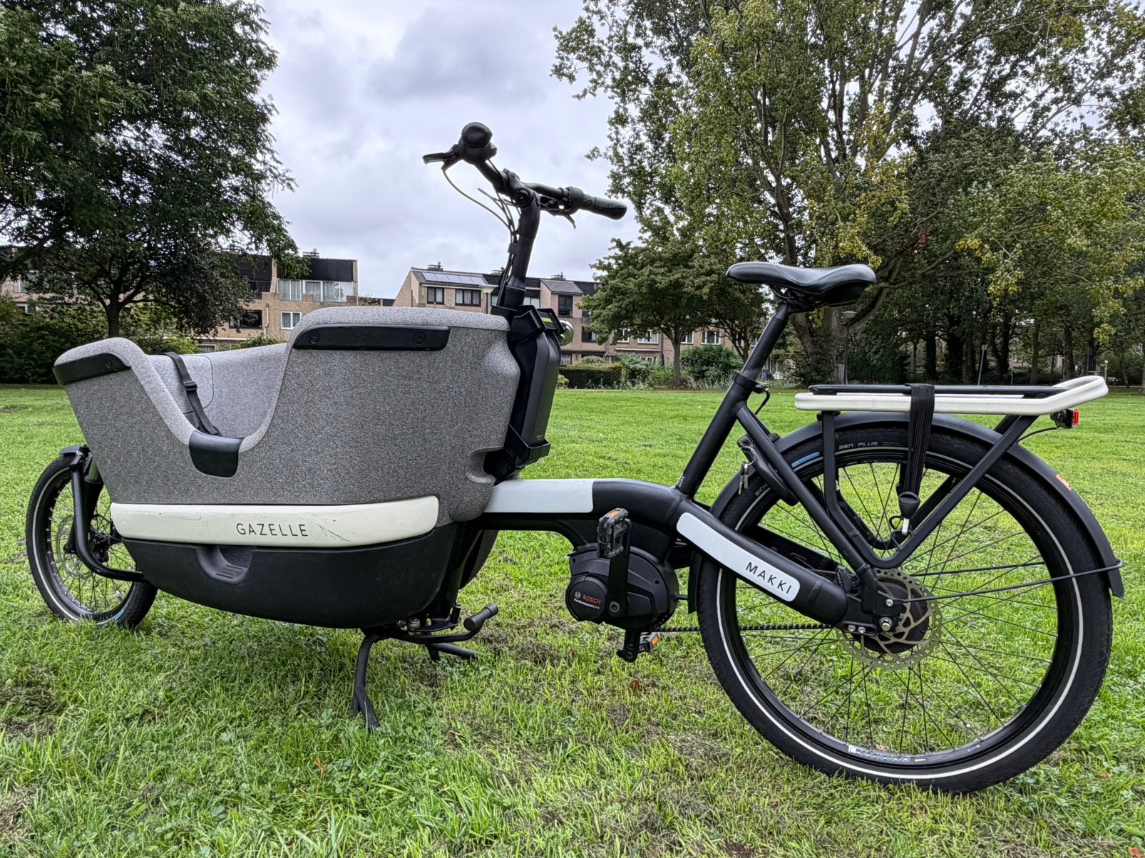 Gazelle Makki - NIEUW FRAME, Ophalen, Huif, 3 kinderen, Zo goed als nieuw
