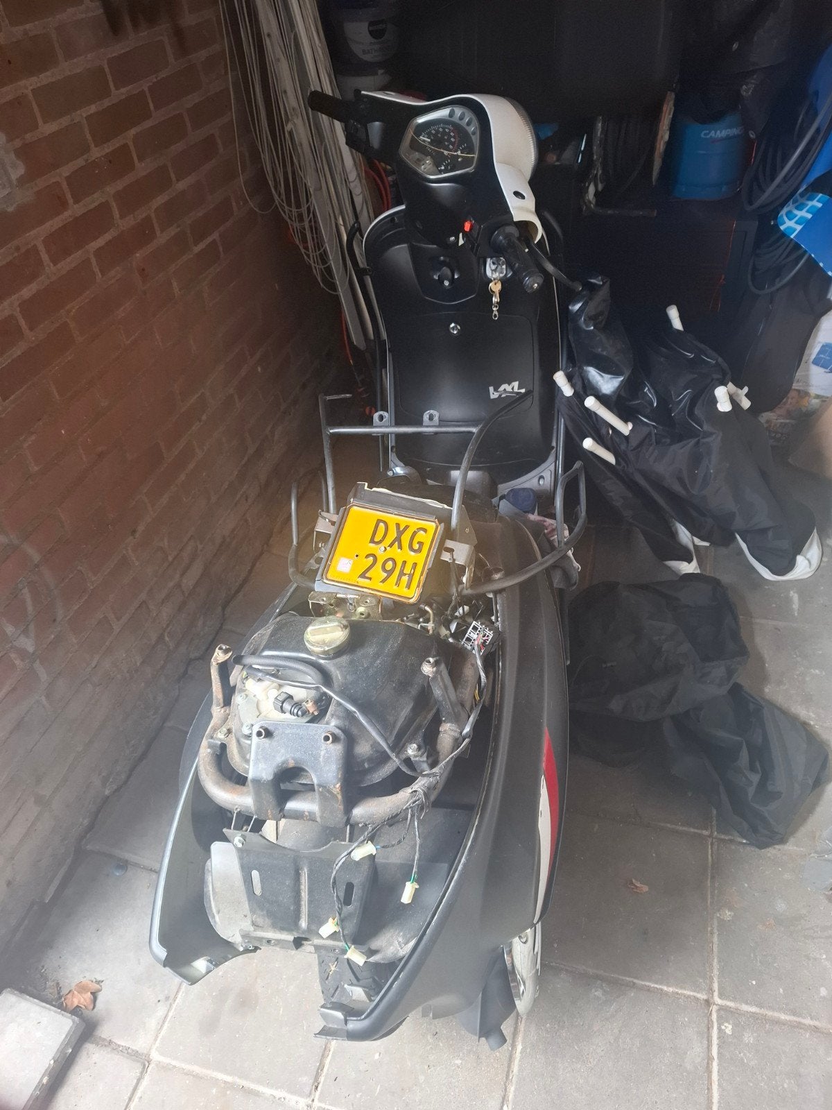 Killerbee bromscooter - Project voor de handige Harry, Ophalen