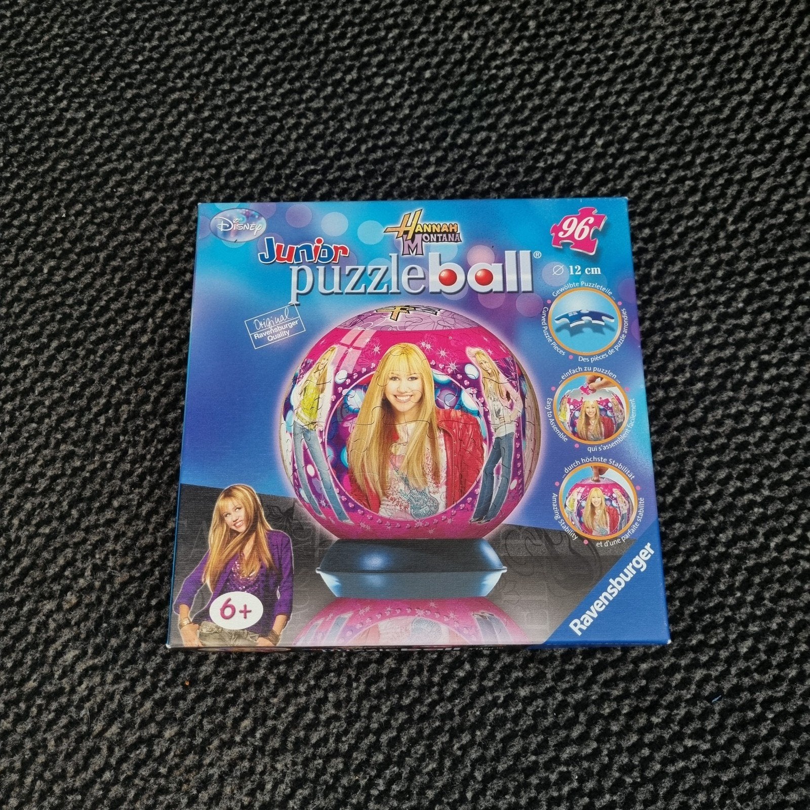 Hannah Montana puzzleball 3d bol puzzel bolpuzzel, Ophalen of Verzenden, Meer dan 50 stukjes, 6 jaar of ouder
