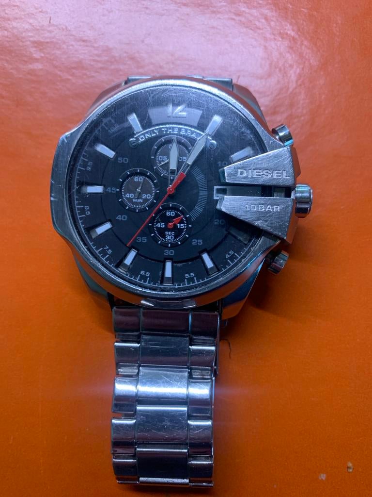 Diesel Big Chief DZ4343 Herenhorloge - Stoer & Stijlvol, Ophalen of Verzenden