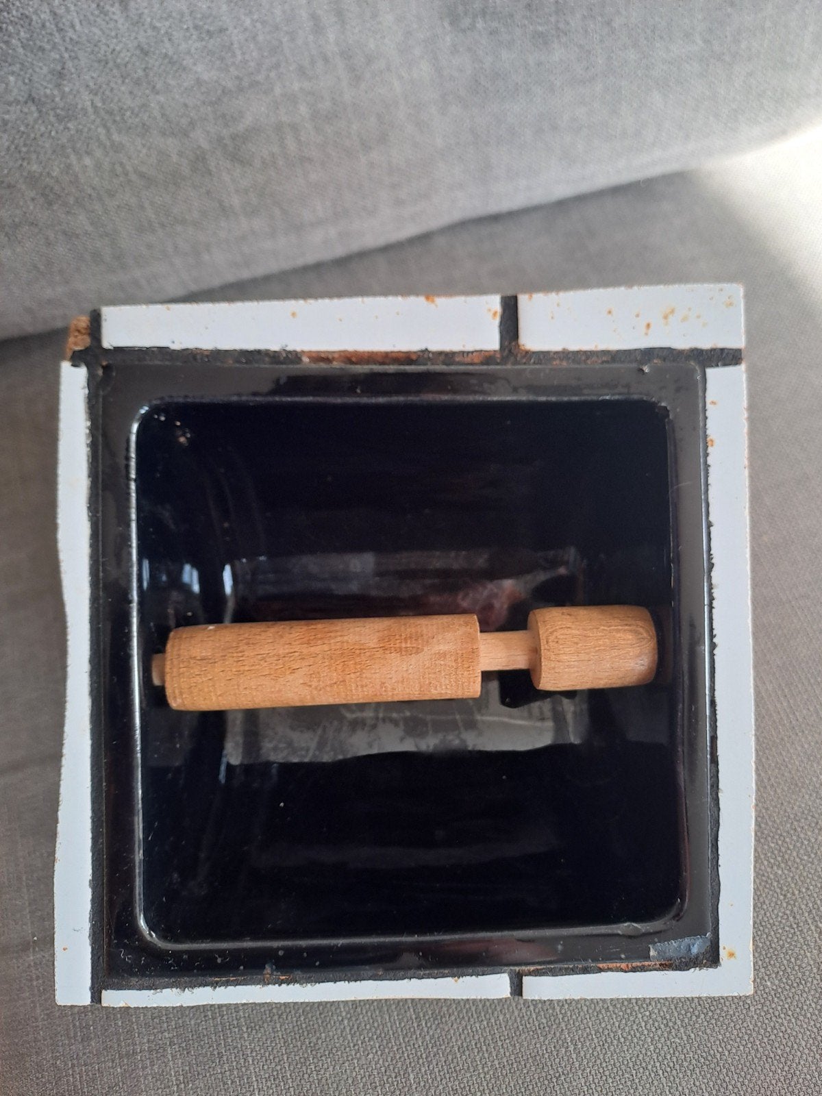 Vintage WC-rolhouder - Zelf uitslijpen, Antiek en Kunst, Ophalen