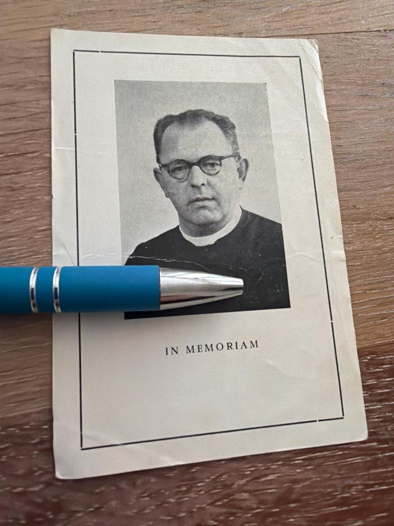 Leben Remigus 1903 Munstergeleen 1960 Pey priester, Ophalen of Verzenden, Bidprentje