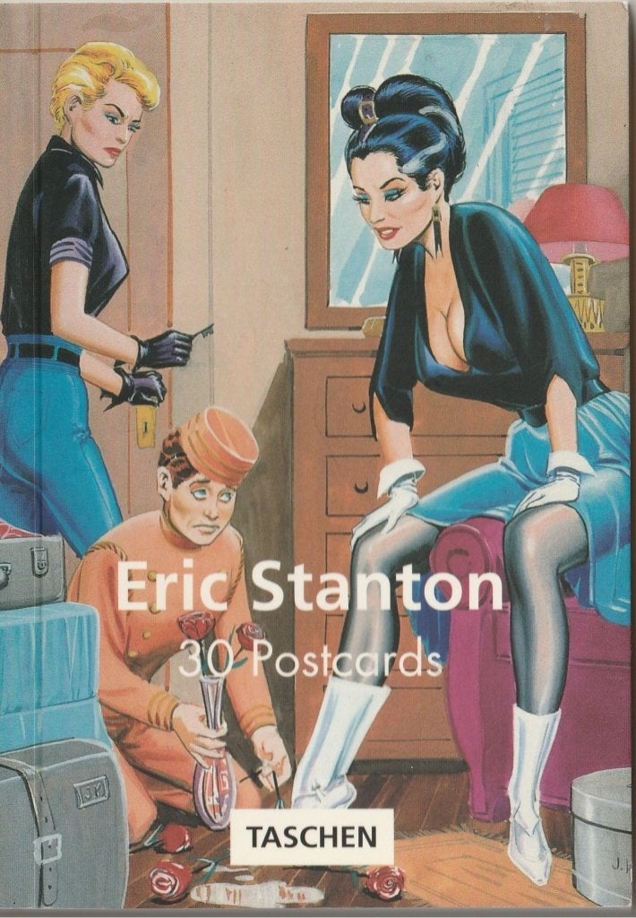 Eric Stanton 30 postcards ansichtkaarten BDSM, Ophalen of Verzenden, 1980 tot heden, Ongelopen, Cultuur en Media