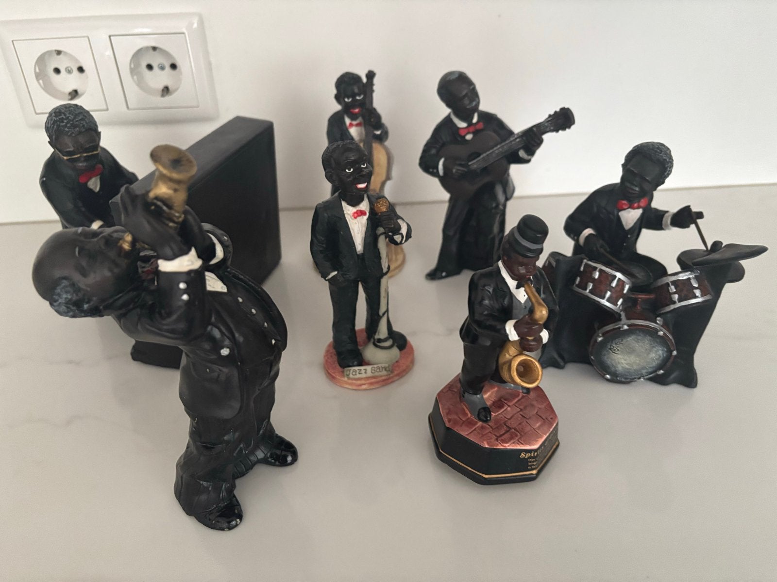 Vintage Jazz Band Beeldjes - Complete Set, Ophalen of Verzenden, Gebruikt