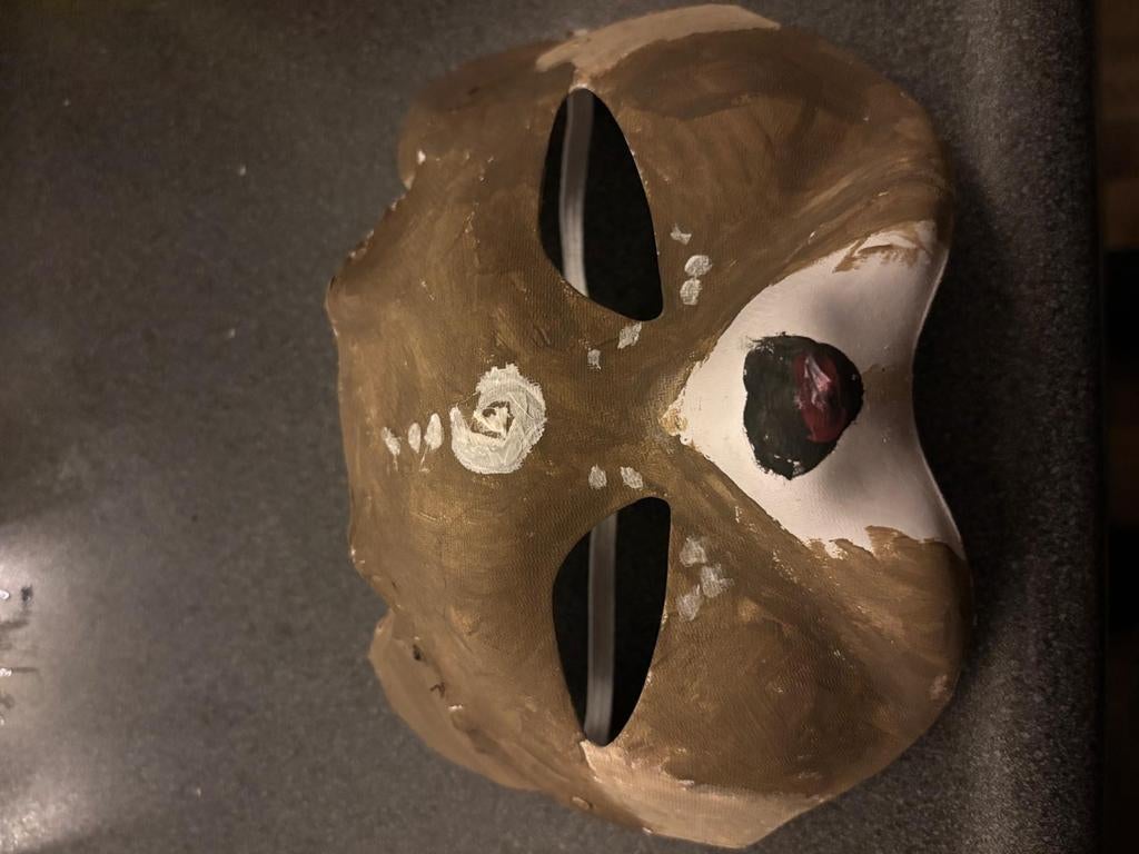 Therian otter masker zelf gemaakt, Ophalen of Verzenden
