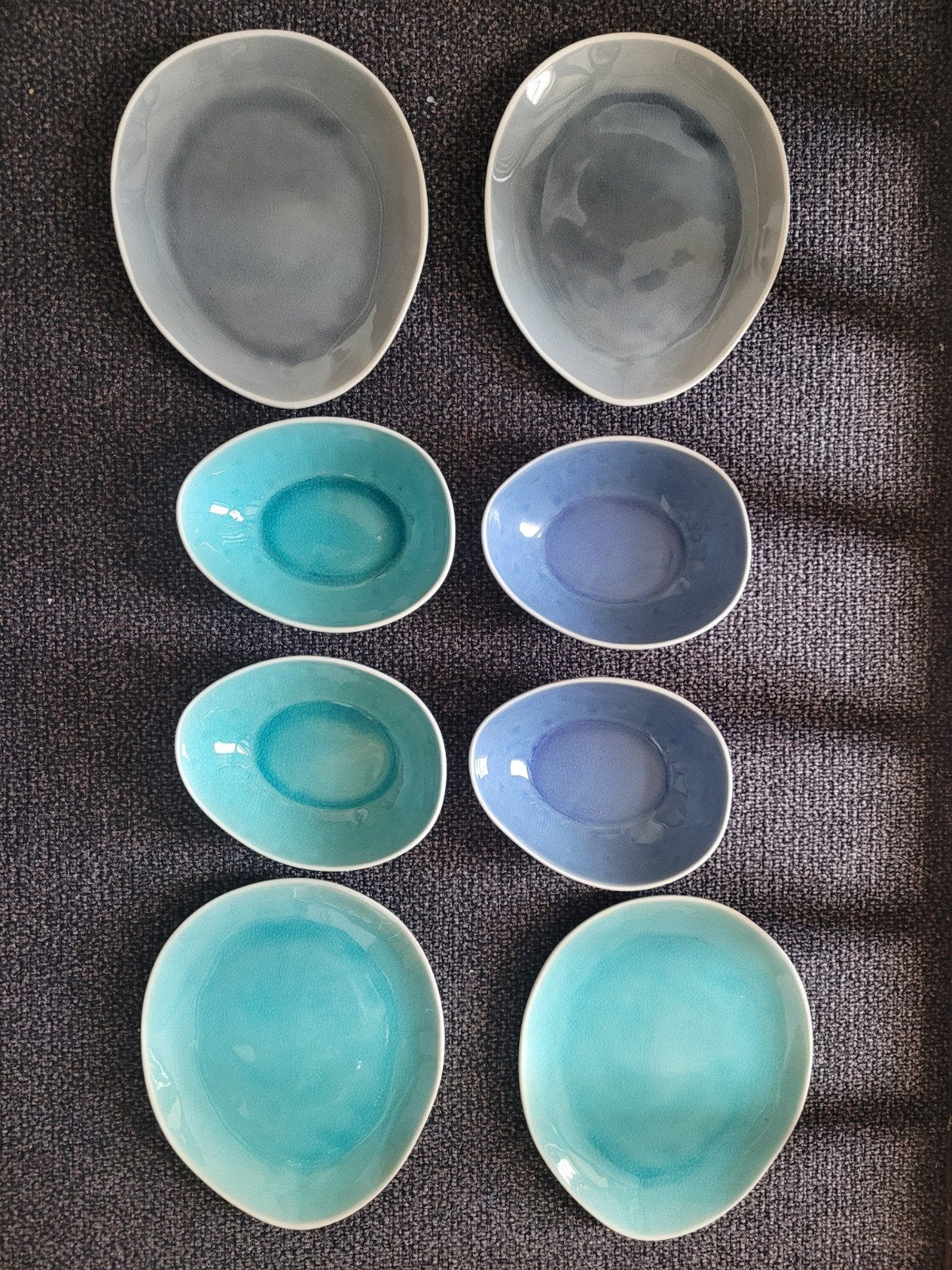 Jewel servies - 4 borden en 4 kommen, Ophalen, Zo goed als nieuw, Bord(en), Overige stijlen