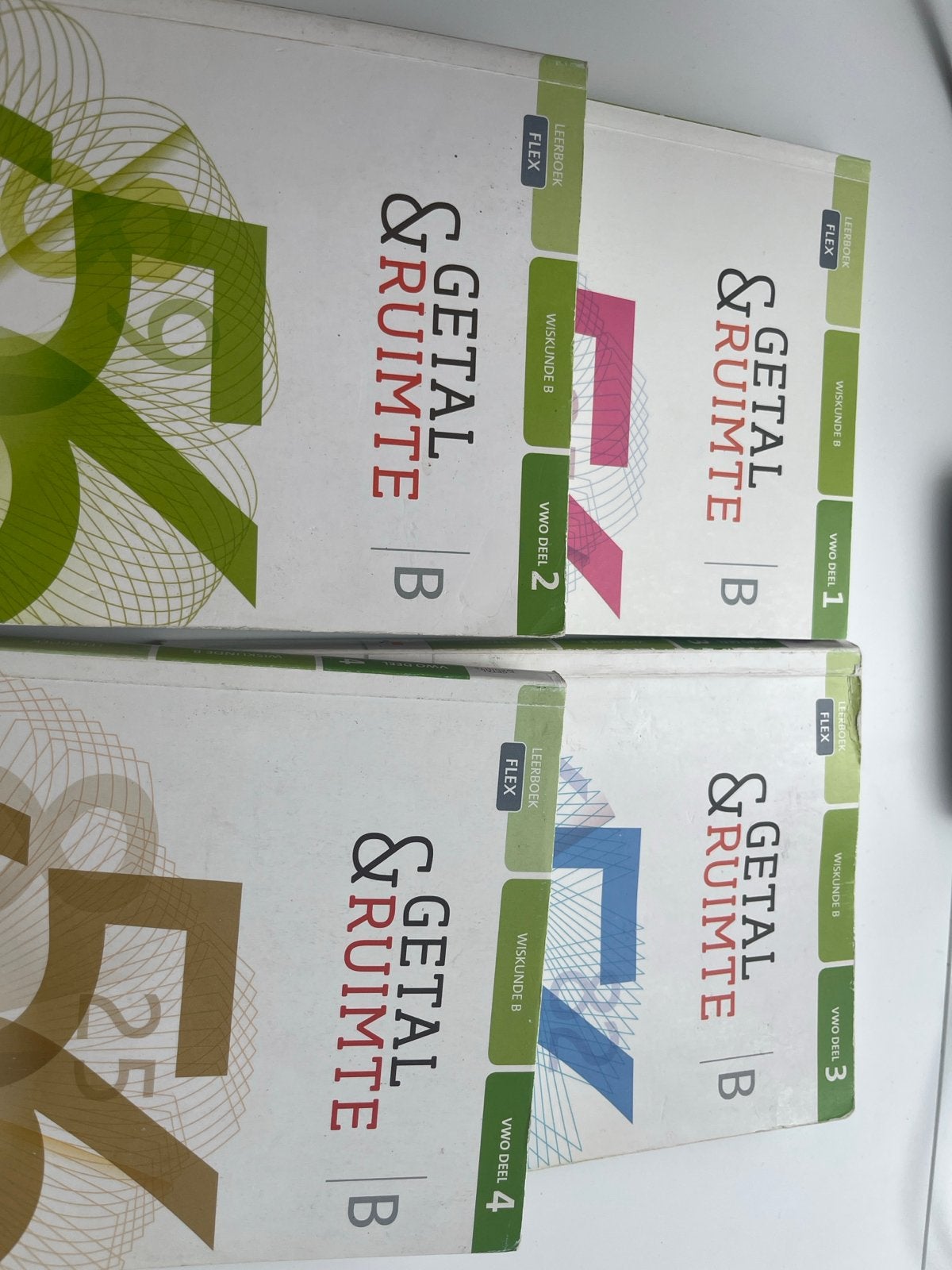 Getal & Ruimte Wiskunde B VWO deel 1, 2, 3, 4 - Gebruikt, Boeken, Ophalen, Gelezen, WO