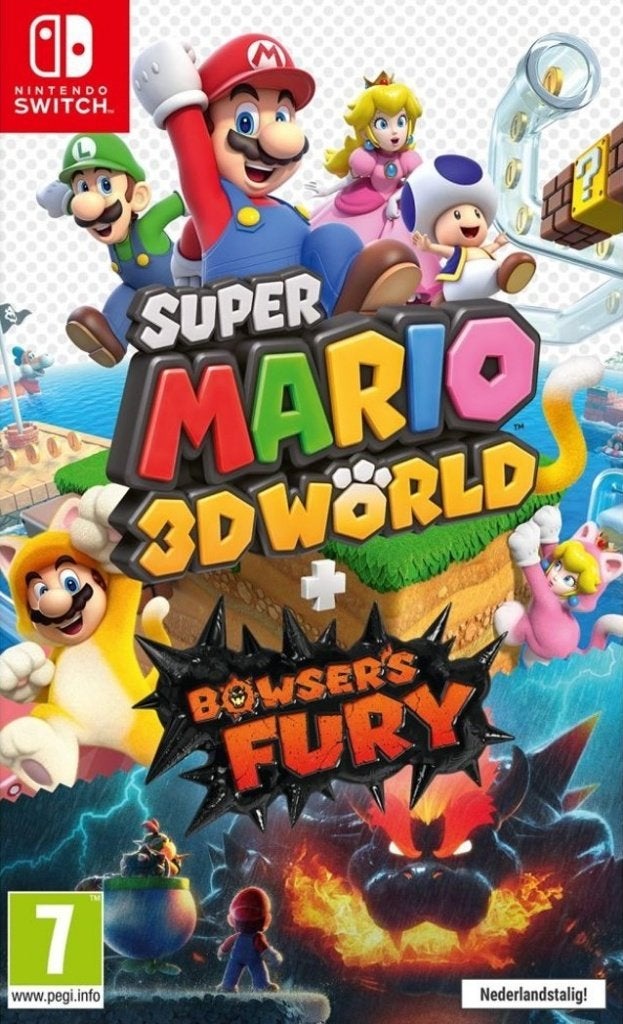 Super Mario 3D World + Bowser's Fury Switch €29,99, Avontuur en Actie, Ophalen of Verzenden, Zo goed als nieuw, 3 spelers of meer