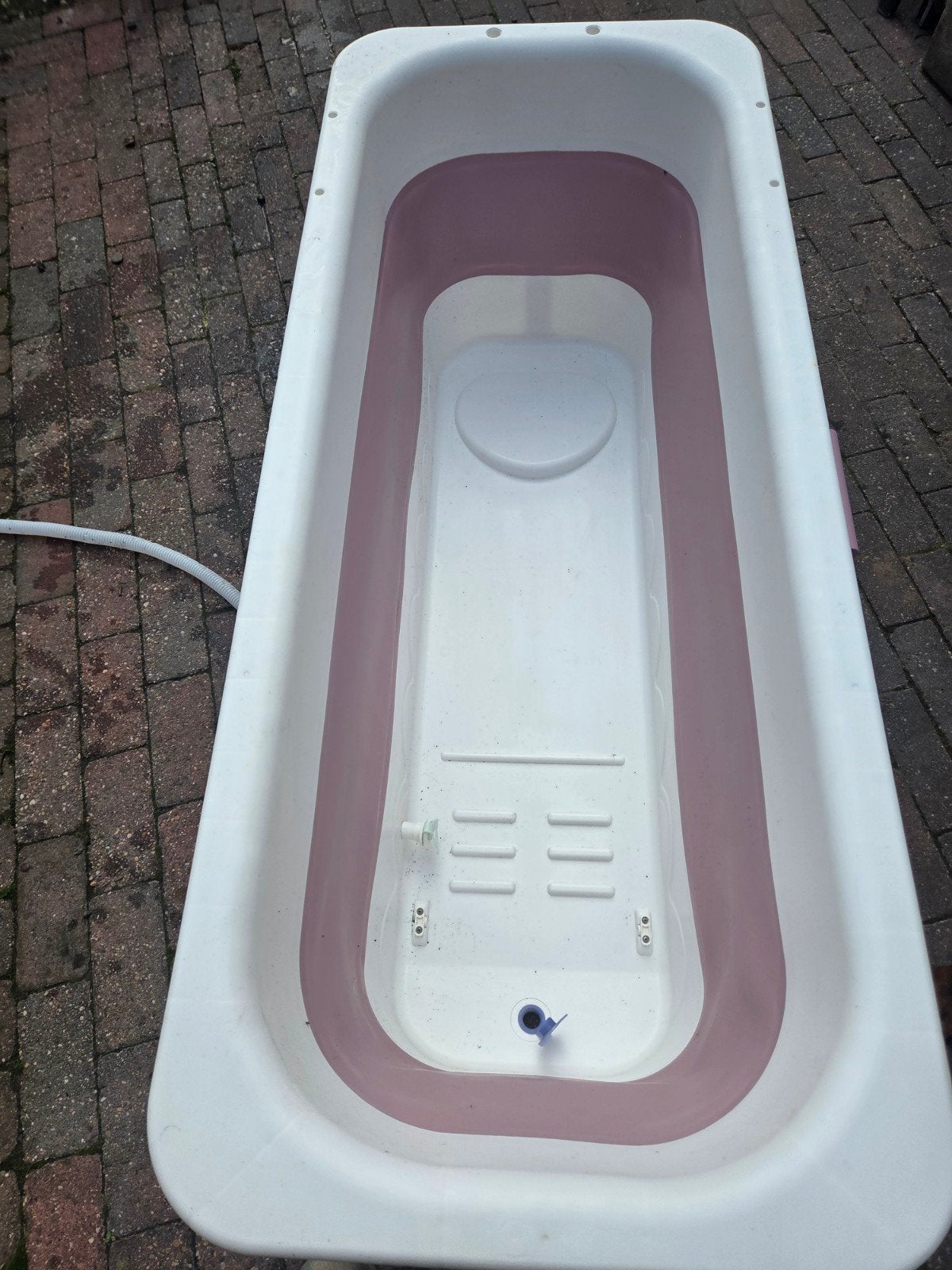 Opvouwbaar ligbad - Compact en ruimtebesparend, Ophalen, Zo goed als nieuw, Met bad