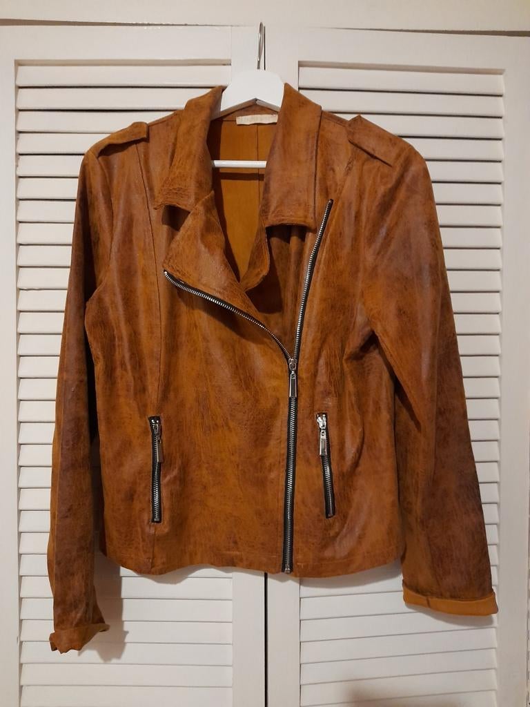 Triple Nine Suedine Jack, Maat 38/40 (M), Triple Nine, Bruin, Ophalen of Verzenden