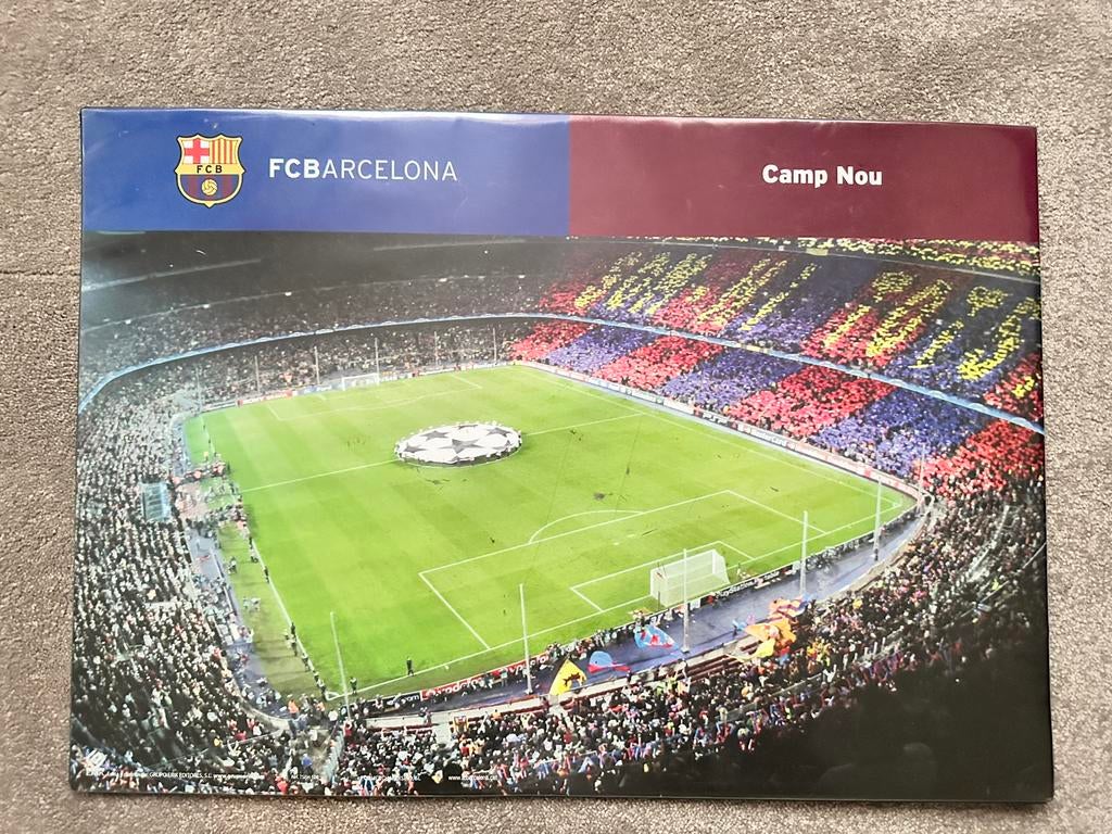 FC Barcelona bureau onderlegger, Ophalen of Verzenden