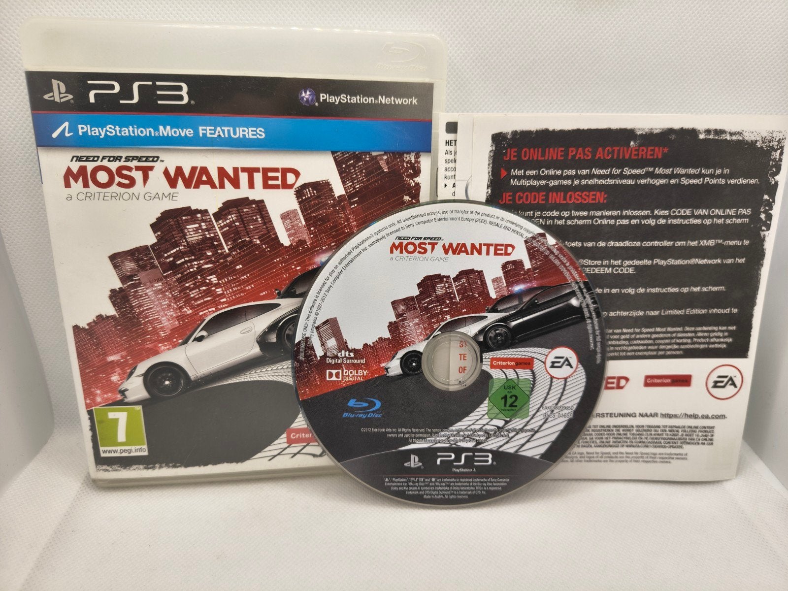 Need for Speed most wanted Playstation 3 game, 3 spelers of meer, Ophalen of Verzenden, Zo goed als nieuw, Vanaf 3 jaar