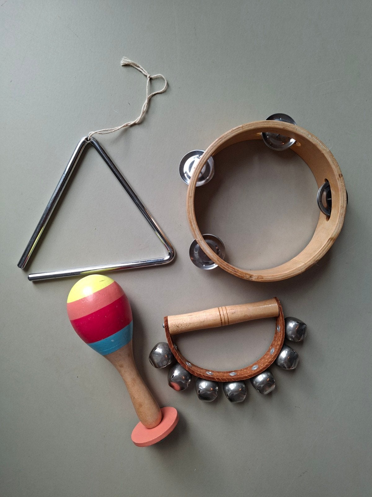 4 leuke kindermuziekinstrumenten set, Ophalen of Verzenden, Gebruikt