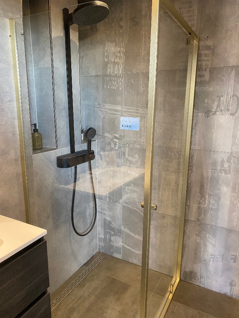 Douchecabine, Ophalen, 75 cm of meer, Overige typen, Nieuw