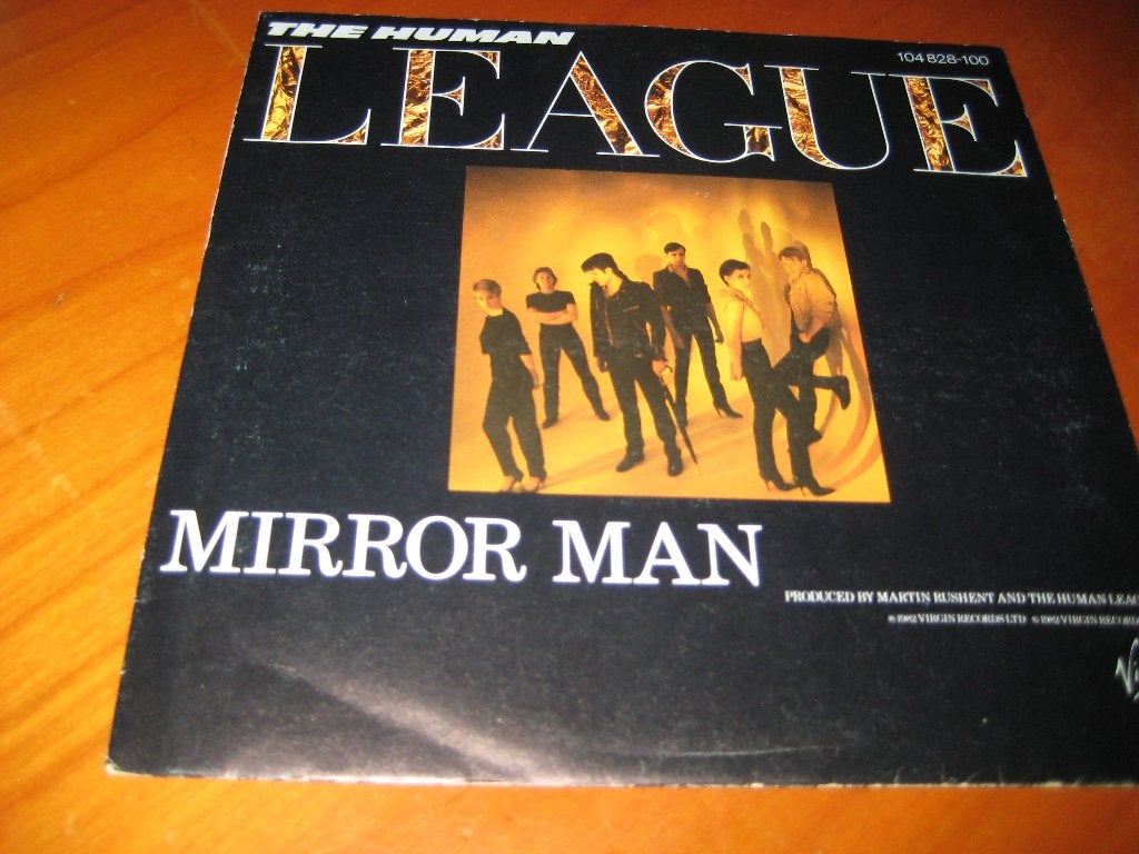 The Human League: Mirror man, Cd's en Dvd's, Vinyl Singles, Ophalen of Verzenden, Zo goed als nieuw, Pop