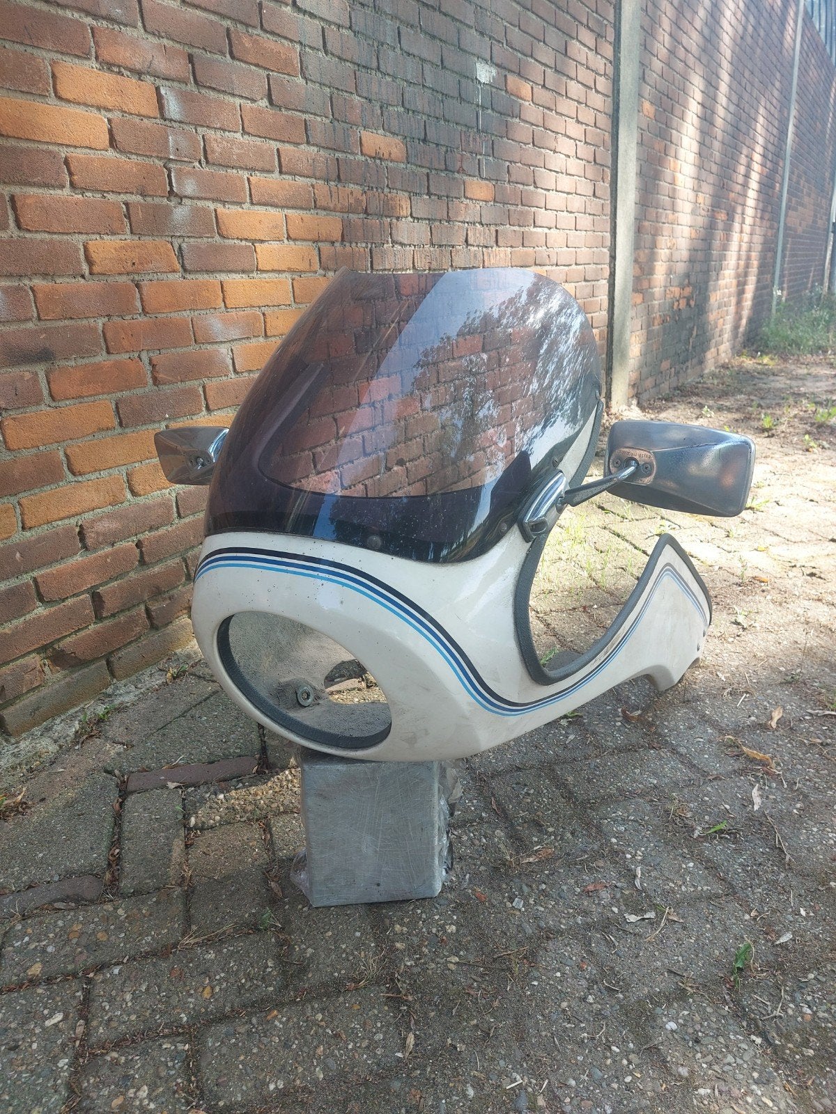 Volle kuip voor motor, Ophalen, Gebruikt