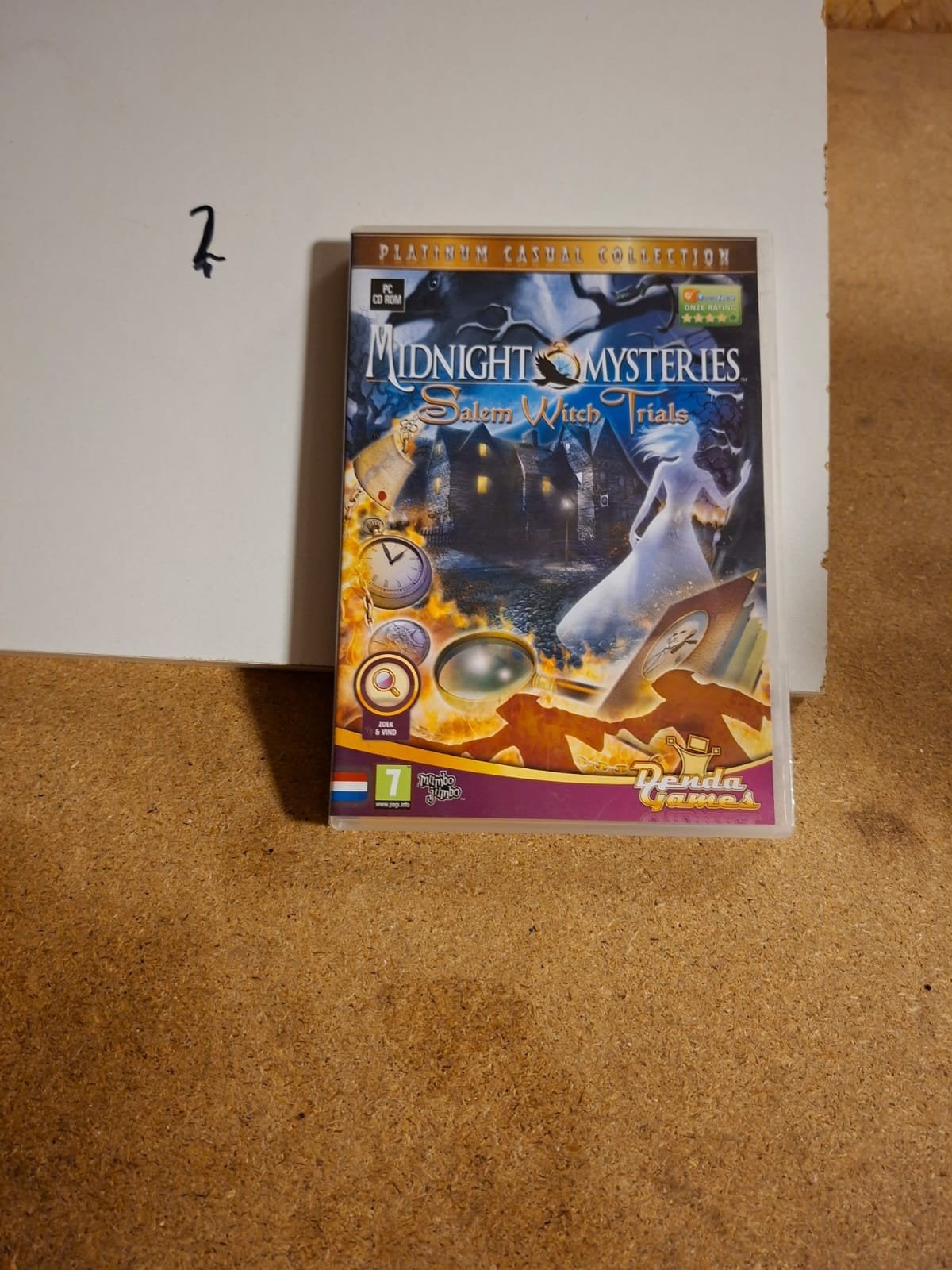 Midnight Mysteries: Salem Witch Trials PC CD-ROM, Avontuur en Actie, Gebruikt, 1 speler, Ophalen of Verzenden