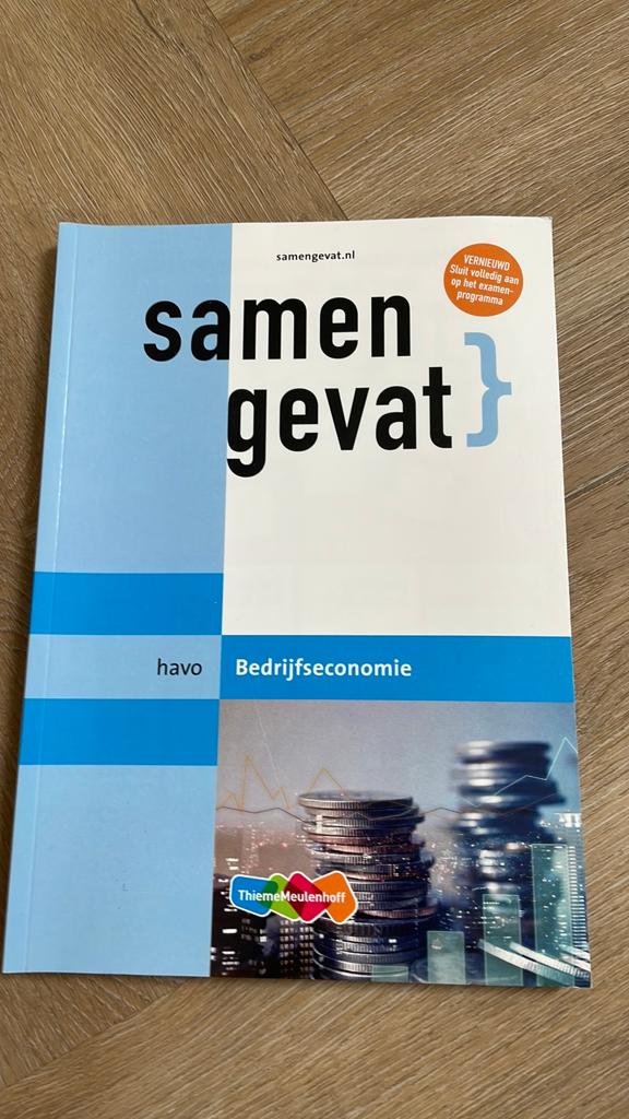 havo Bedrijfseconomie, Ophalen of Verzenden, Zo goed als nieuw, HAVO, Nederlands