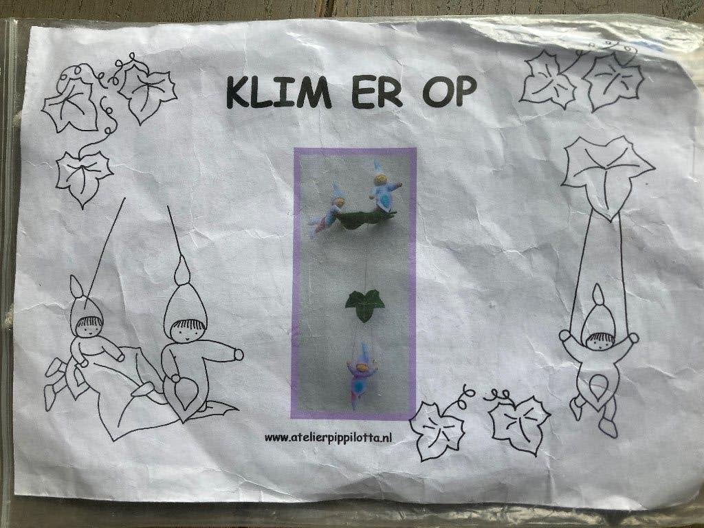 Viltpakketje Klim er op - Atelier Pippilotta, Textiel, Ophalen of Verzenden, Zo goed als nieuw, Overige merken