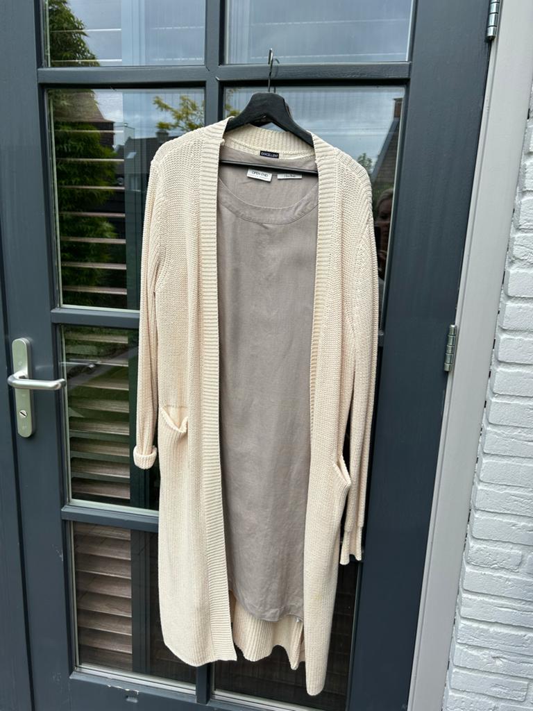 Exxcellent vest vanille kleur, maat 42/44, Ophalen of Verzenden, Zo goed als nieuw, Maat 42/44 (L), Beige