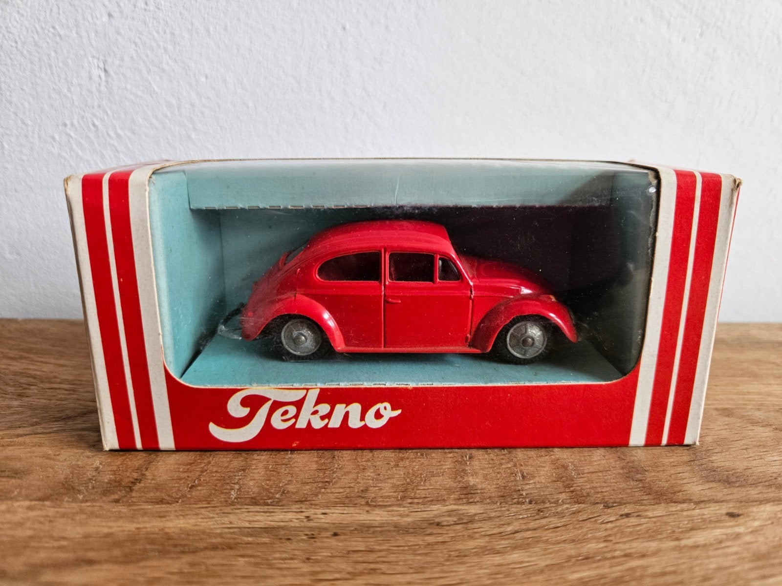 Tekno VW Kever 819 - Made in Denmark - Vintage Speelgoedauto, Ophalen of Verzenden, Nieuw, Auto, Overige merken