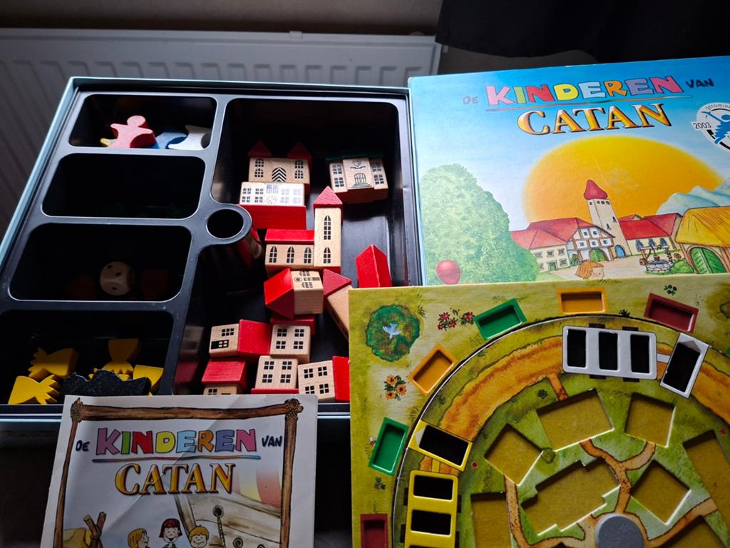Kinderen van catan, Hobby en Vrije tijd, Gezelschapsspellen | Bordspellen, Ophalen of Verzenden, Gebruikt