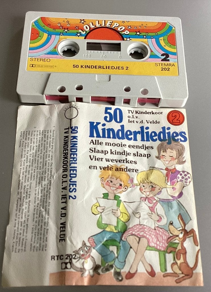 50 Kinderliedjes T.V. Kinderkoor MC, Ophalen of Verzenden, Zo goed als nieuw, 1 bandje