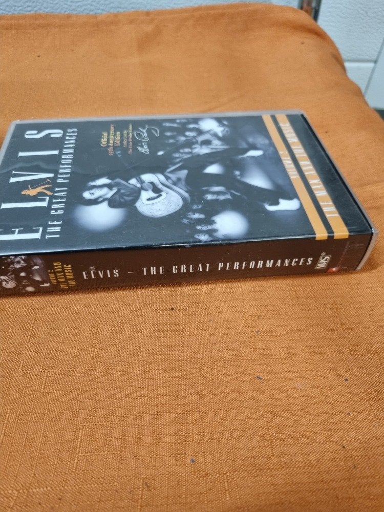 videoband elvis the great performances, Cd's en Dvd's, VHS | Film, Ophalen of Verzenden