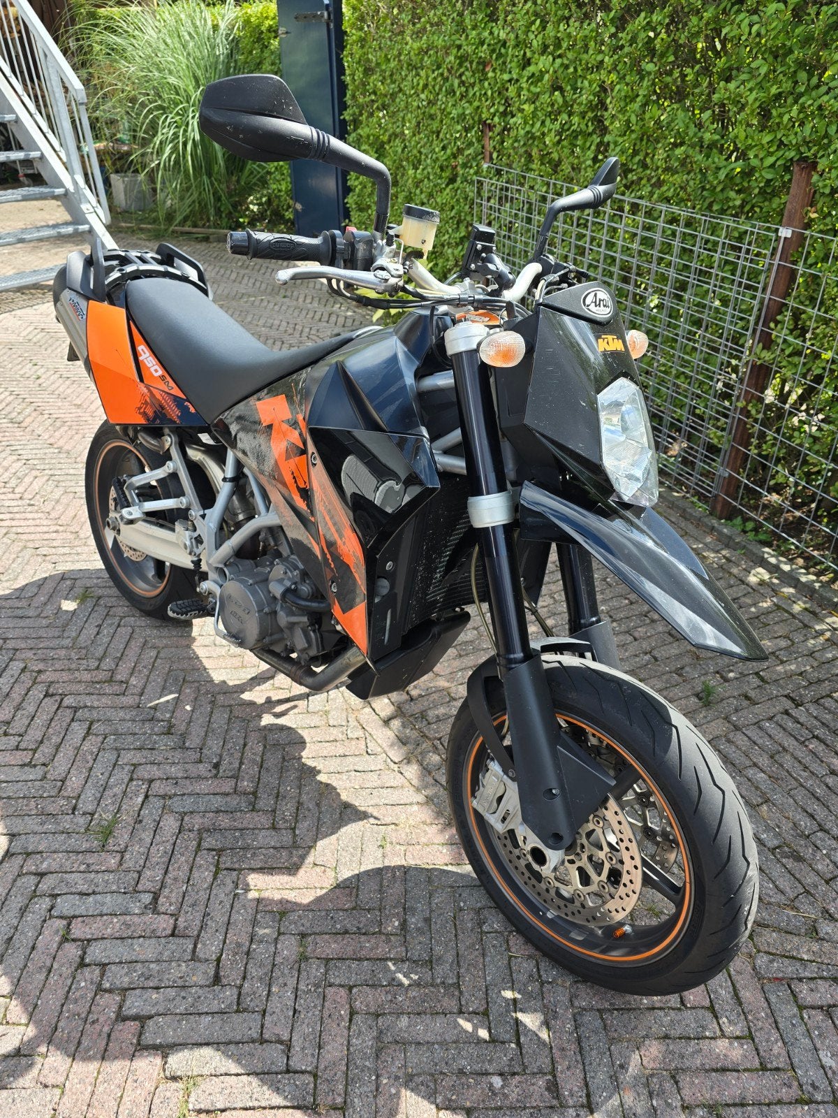 KTM 950 Supermoto - Krachtige en sportieve motor, Motoren, 2 cilinders, Sportuitlaat, Motorrijbewijs A, Gebruikt