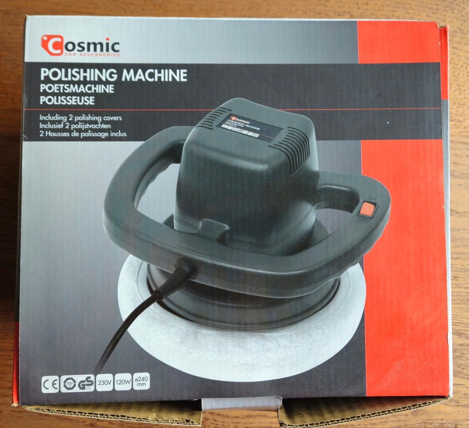 Cosmic Polijstmachine - Krachtig poetsen voor autolak, Ophalen, Gebruikt