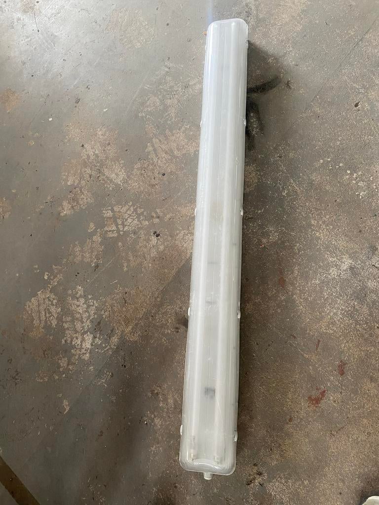TL balk 160 cm met 2 TL buizen - Gebruikt (100 stuks), Ophalen, Zo goed als nieuw, Minder dan 50 watt