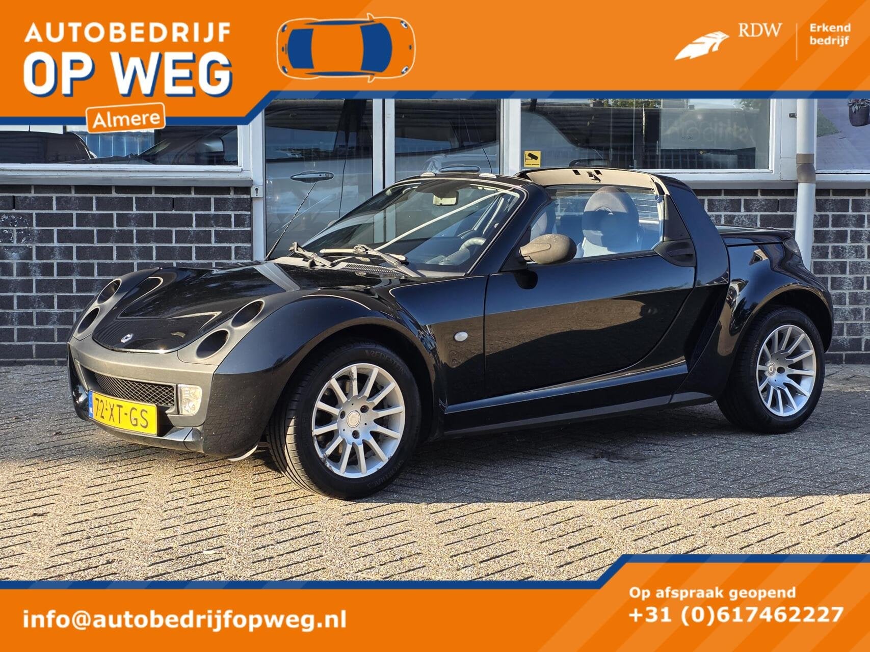 Smart Roadster 0.7 45 | Cabrio | Automaat | NAP | Nieuwe APK
