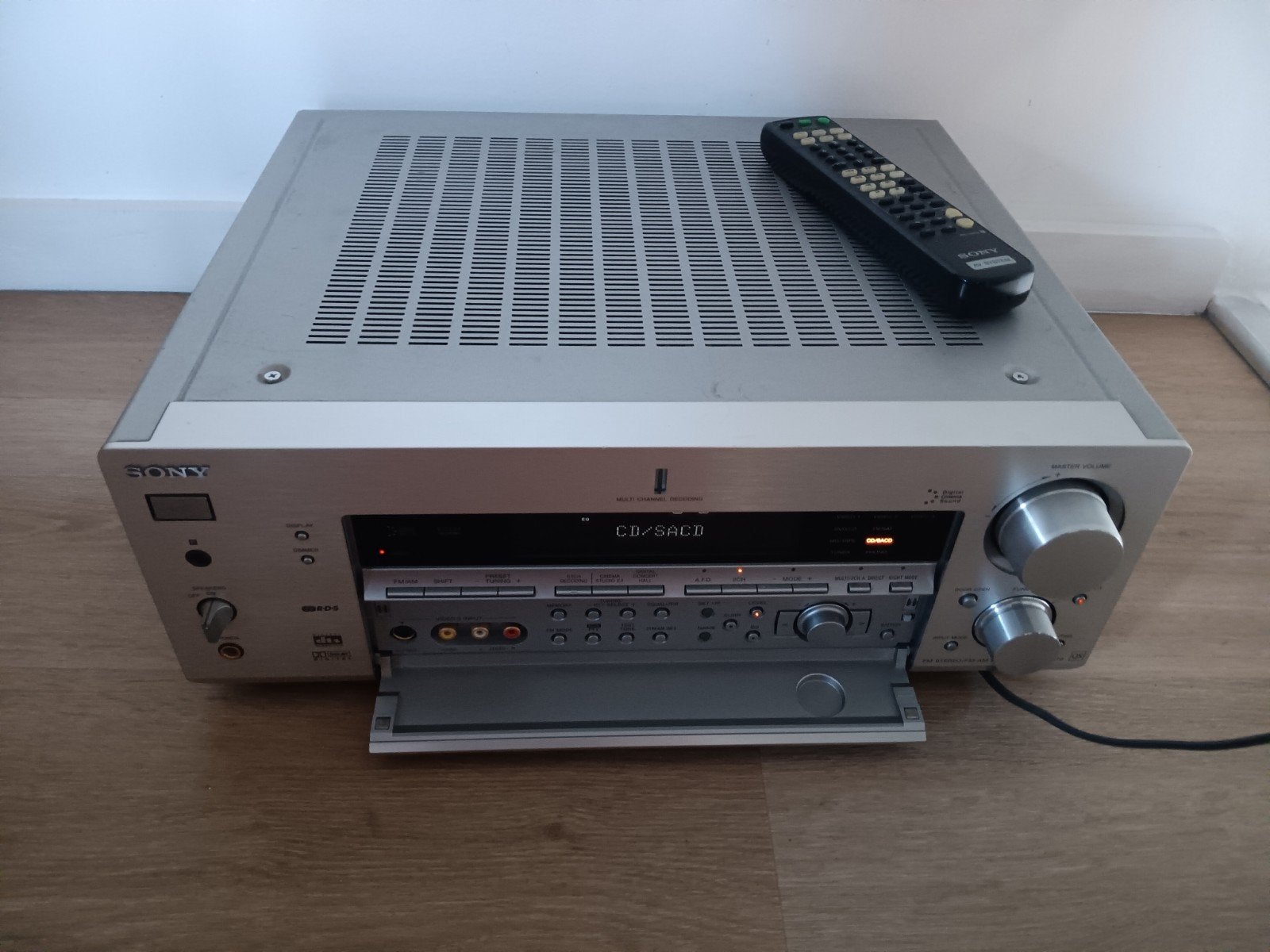 Sony Versterker Tuner met Afstandsbediening -zolder Vondst, Audio, Tv en Foto, Versterkers en Receivers, Ophalen, Sony