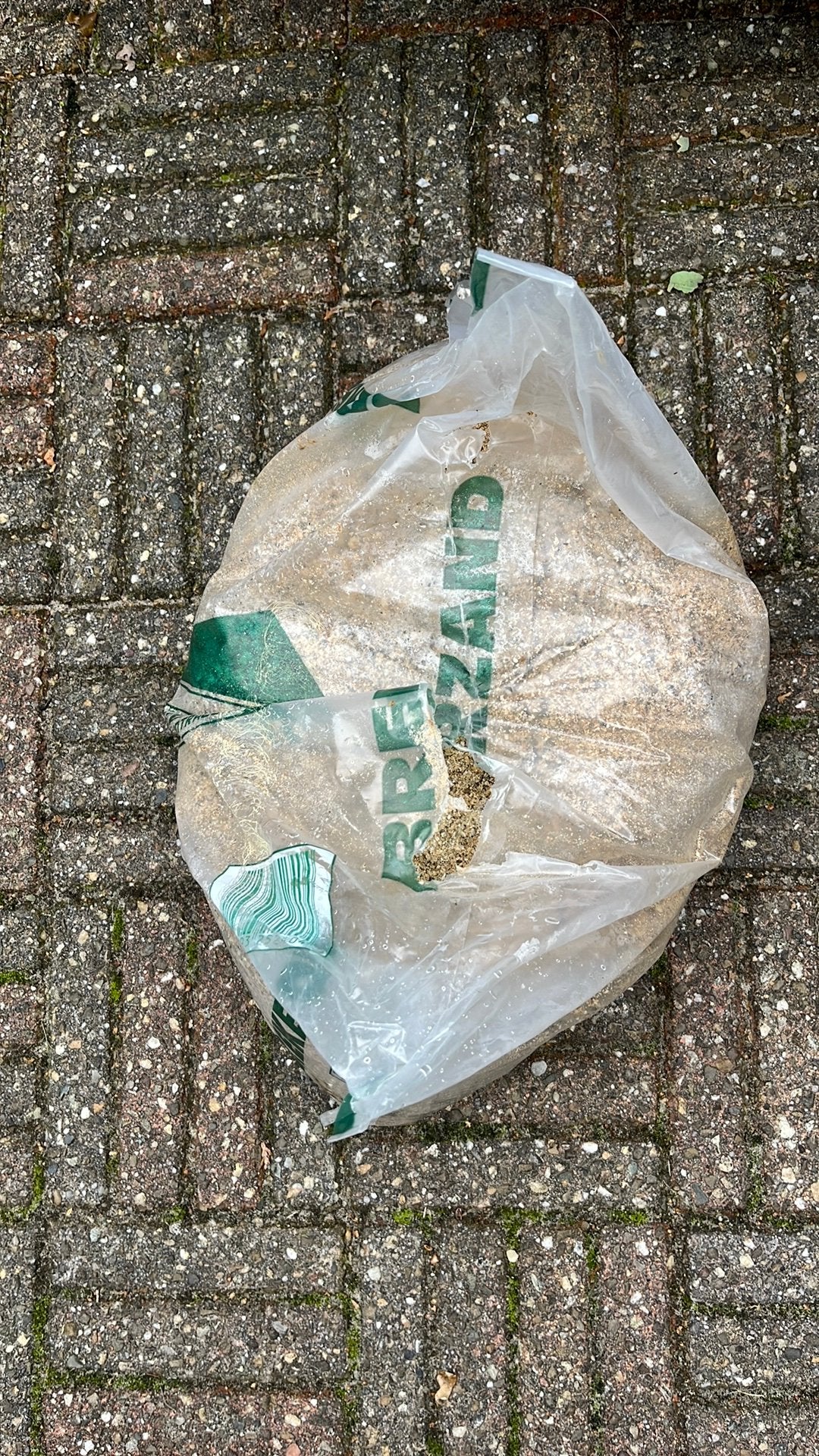 24,5 kg brekerzand, Tuin en Terras, Ophalen, Zo goed als nieuw