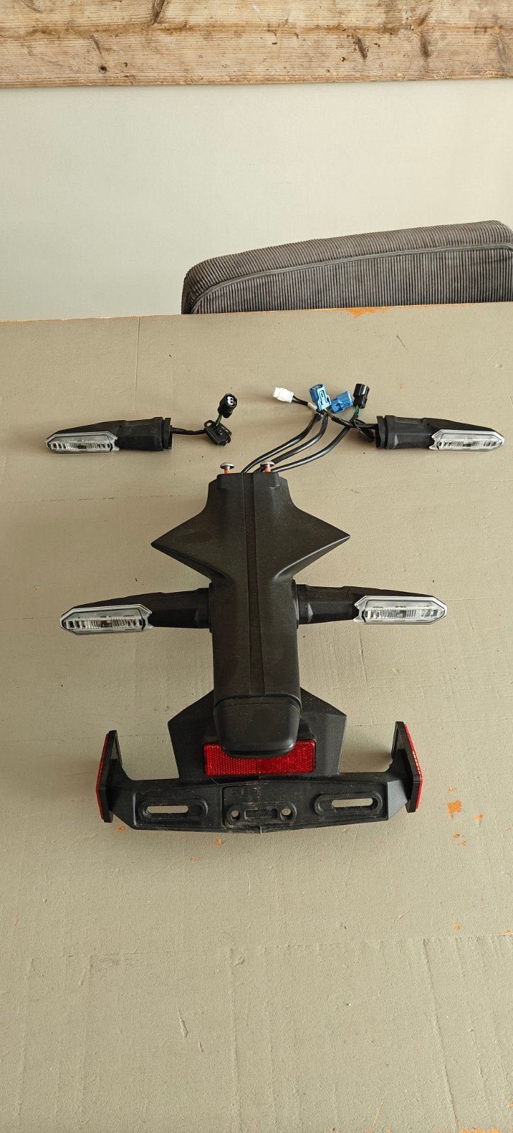 originele Z900 kentekenplaathouder + knipperlichten, Motoren, Ophalen of Verzenden, Nieuw