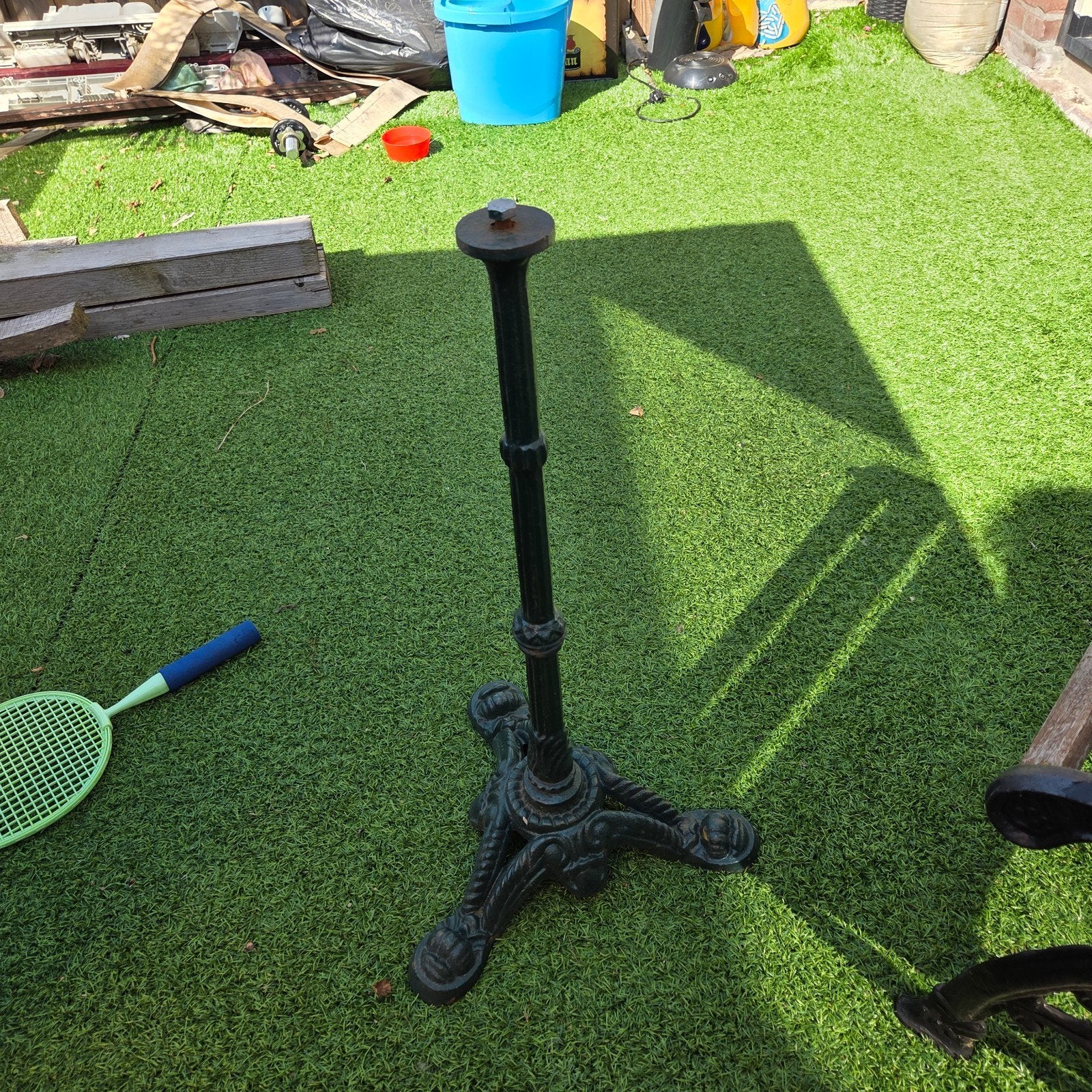 Tafelpoot zonder blad, Ophalen, Rechthoekig